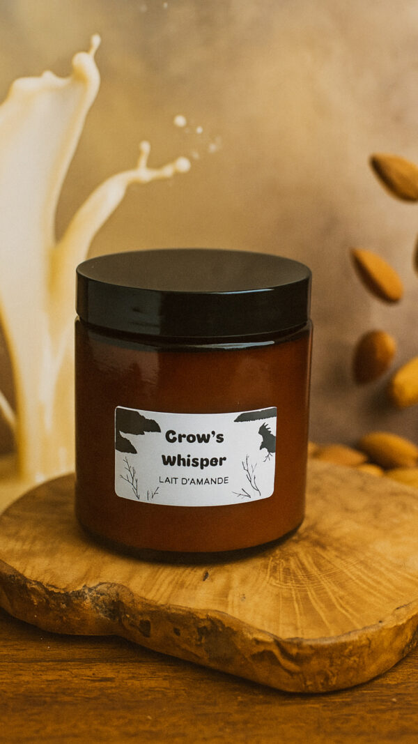 Bougie Lait d’amande 330g - +50h