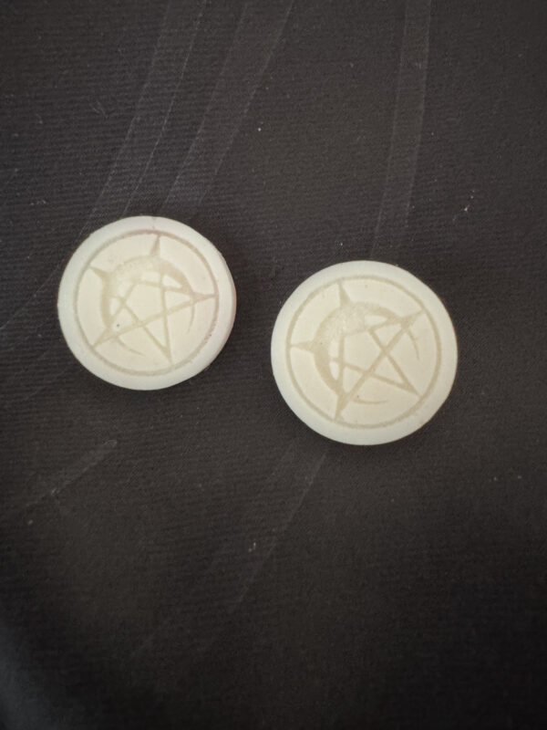 Fondant moyen pentacle Citron meringué 20g – Image 2