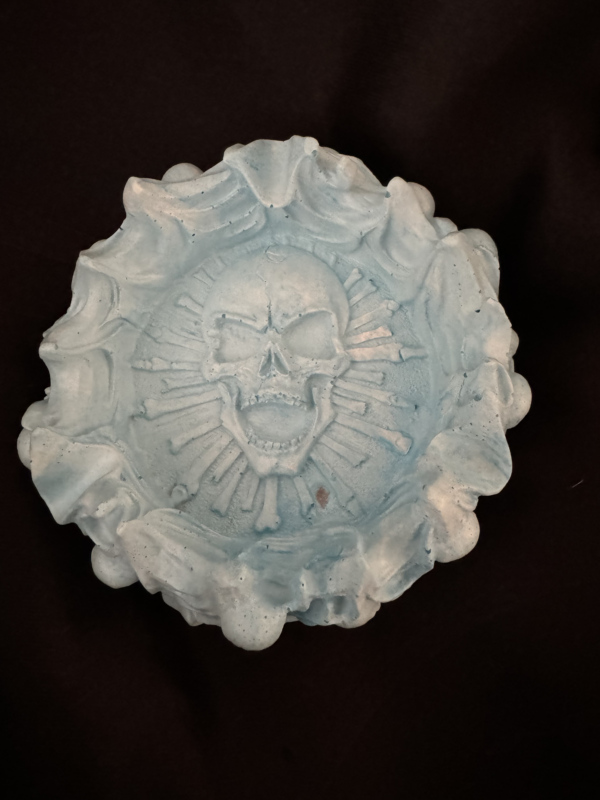 Cendrier Skull bleu – Image 2