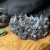 Cendrier Skull noir et argent – Image 2