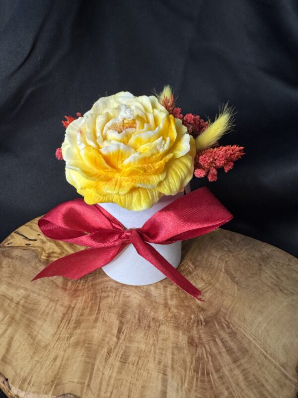 Bouquet bougie senteur bois de rose – Image 2